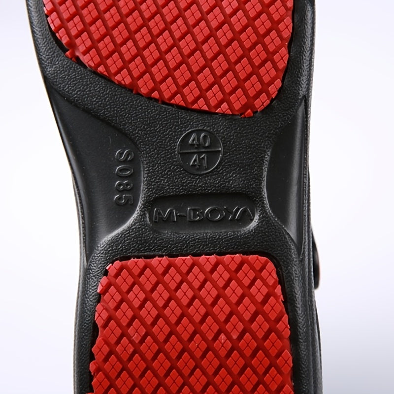 Men's Waterproof Chef Clogs Non-Slip Work Shoes