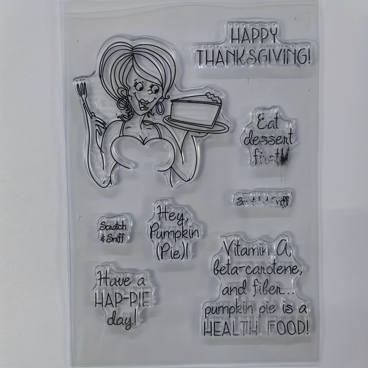 Transparent Stamp DIY Hand Account Summer Navigation