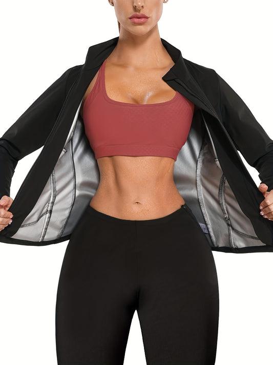 Women's Sauna Sweat Suit Waist Trainer for Weight Loss
