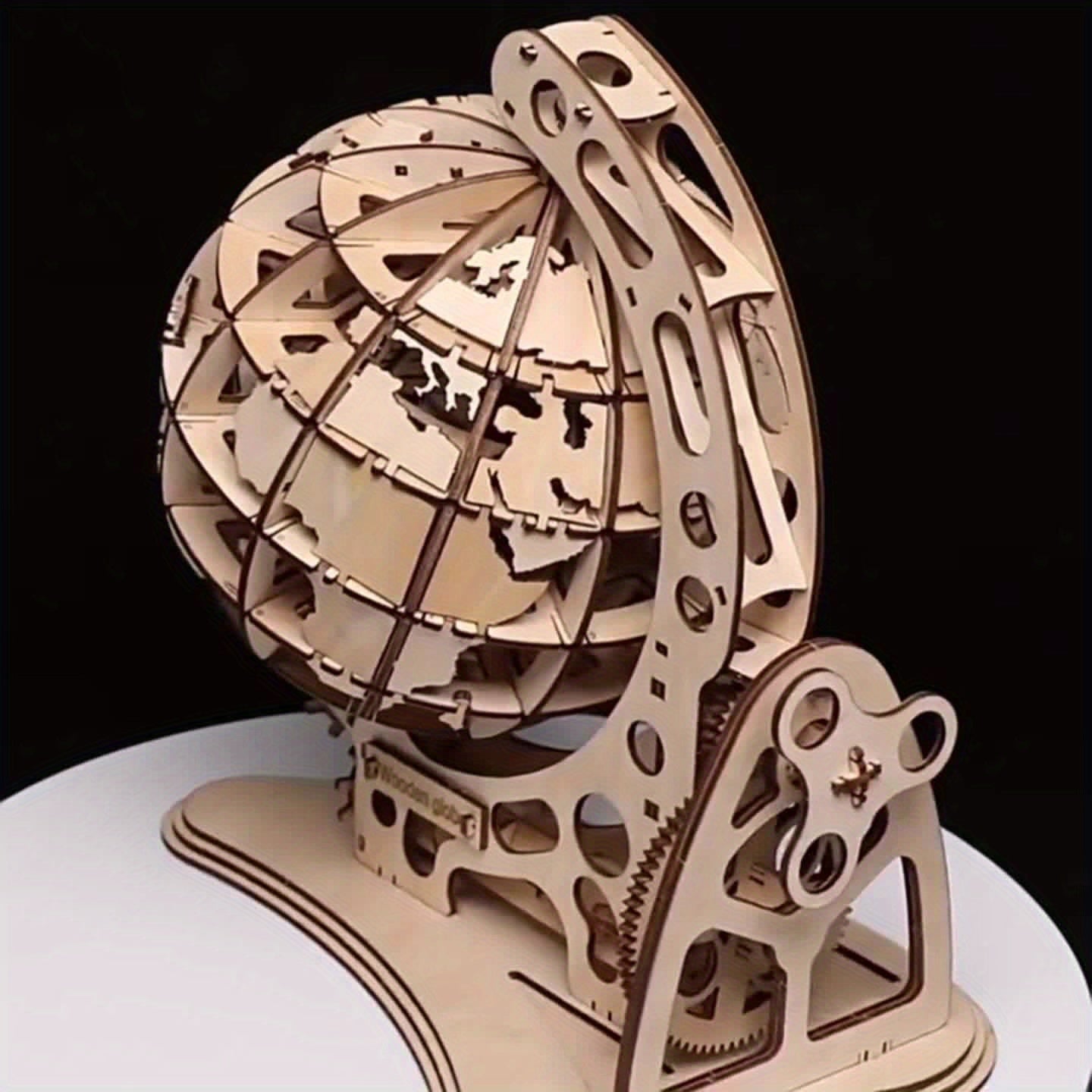 Wooden 3D Puzzle Mechanical Model Kit for Adults Home Decor Gift