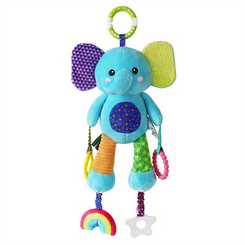 Baby Stroller Pendant Toy Animals Plush Fabric Soothing Kids Toys