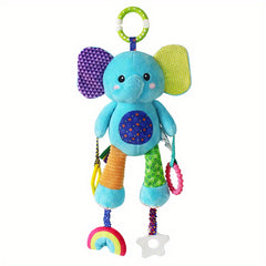 Baby Stroller Pendant Toy Animals Plush Fabric Soothing Kids Toys