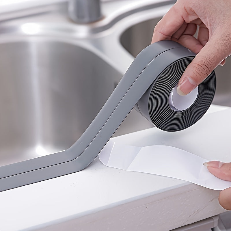 Waterproof Bathroom Tape Roll, Moisture/Mildew Resistant, Easy to Apply