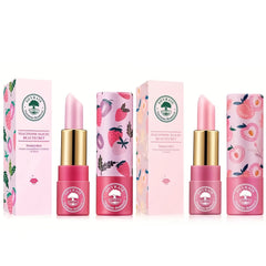 Hydrating Lip Balm Trio Pink Peach Strawberry Grapefruit