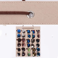 Wall Mounted Foldable Sunglasses Storage Holder