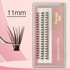 20D Brown Cluster Eyelashes for Volume Lash Extension