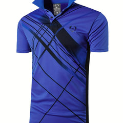 Men's Quick Dry Sports Shirt for Tennis Golf Bowling
