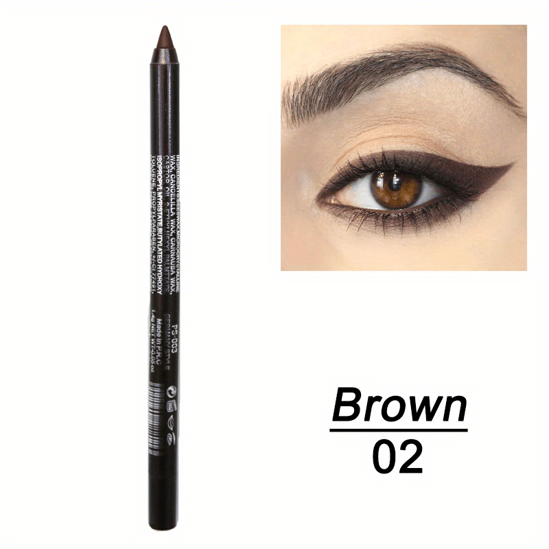 12-Color Waterproof Pearly Eyeshadow Eyeliner Pen Set