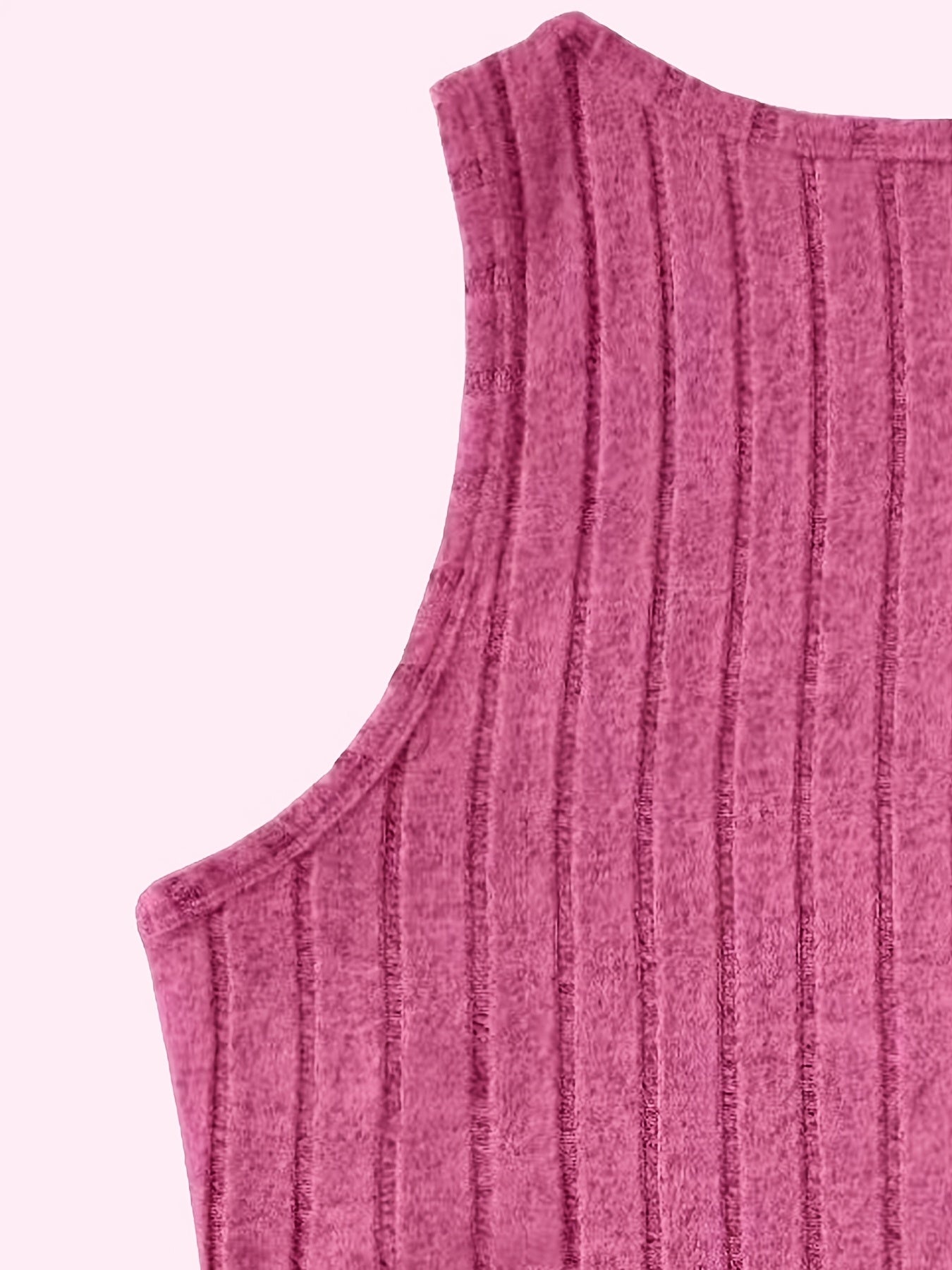 Ribbed Two Piece Set Tank Top & Drawstring Shorts
