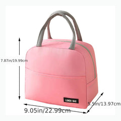 Insulated Lunch Bag Durable Waterproof Office Cooler Picnic Travel Breakfast Box