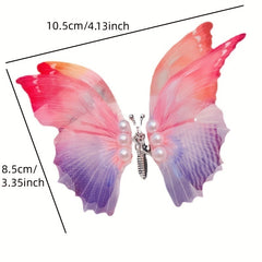 Baby Girls Butterfly Hair Clips Headwear Accessories For Party