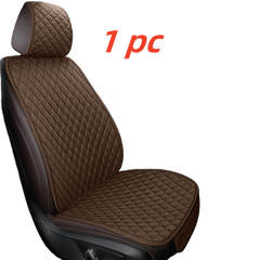Universal Car Seat Cover Protector Linen Front Rear Protect Pad Mat
