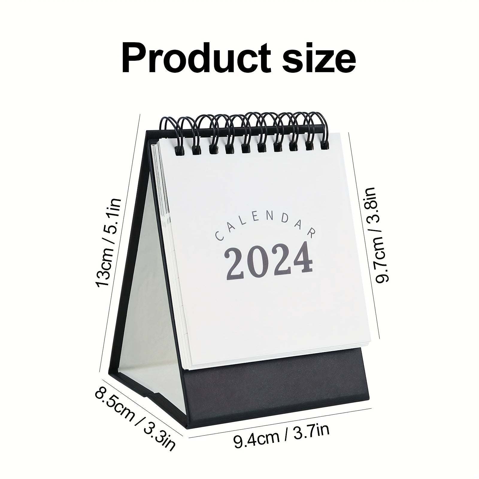 1pc Mini Desk Calendar for Office and School Use