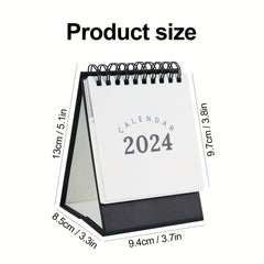 1pc Mini Desk Calendar for Office and School Use