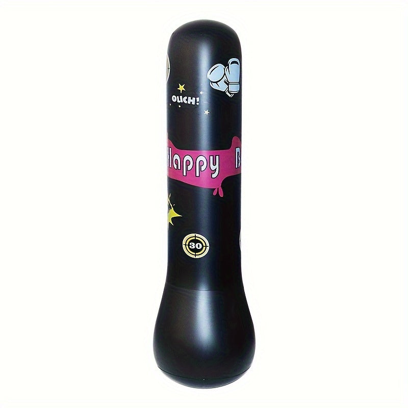 Inflatable Boxing Column for Kids & Adults PVC Tumbler Vent Toy