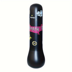 Inflatable Boxing Column for Kids & Adults PVC Tumbler Vent Toy