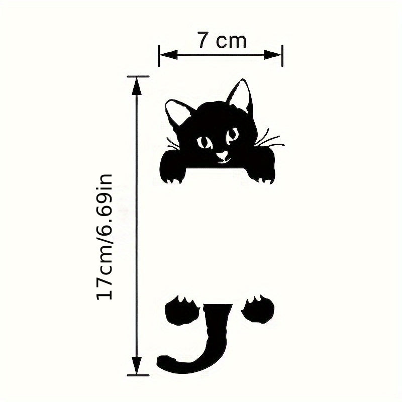 Cat Bedroom Switch Sticker Removable 3D Wall Sticker