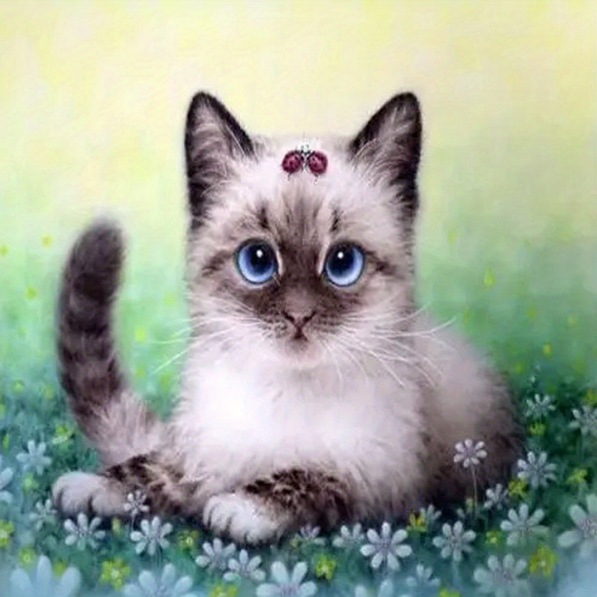 Diamond Painting Cartoon Animal Home Decor 20x20cm