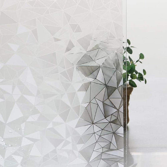 Privacy Window Stickers 3D Static Cling Films for Home Decor
