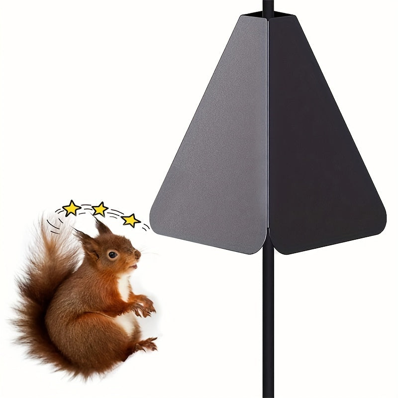 1pc Dual Defense Squirrel Baffle Rust Chew Proof Heavy Duty Plastic Squirrel Pro