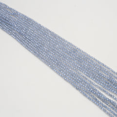 15'' Spinel Plated Faceted Beads for Jewelry Making