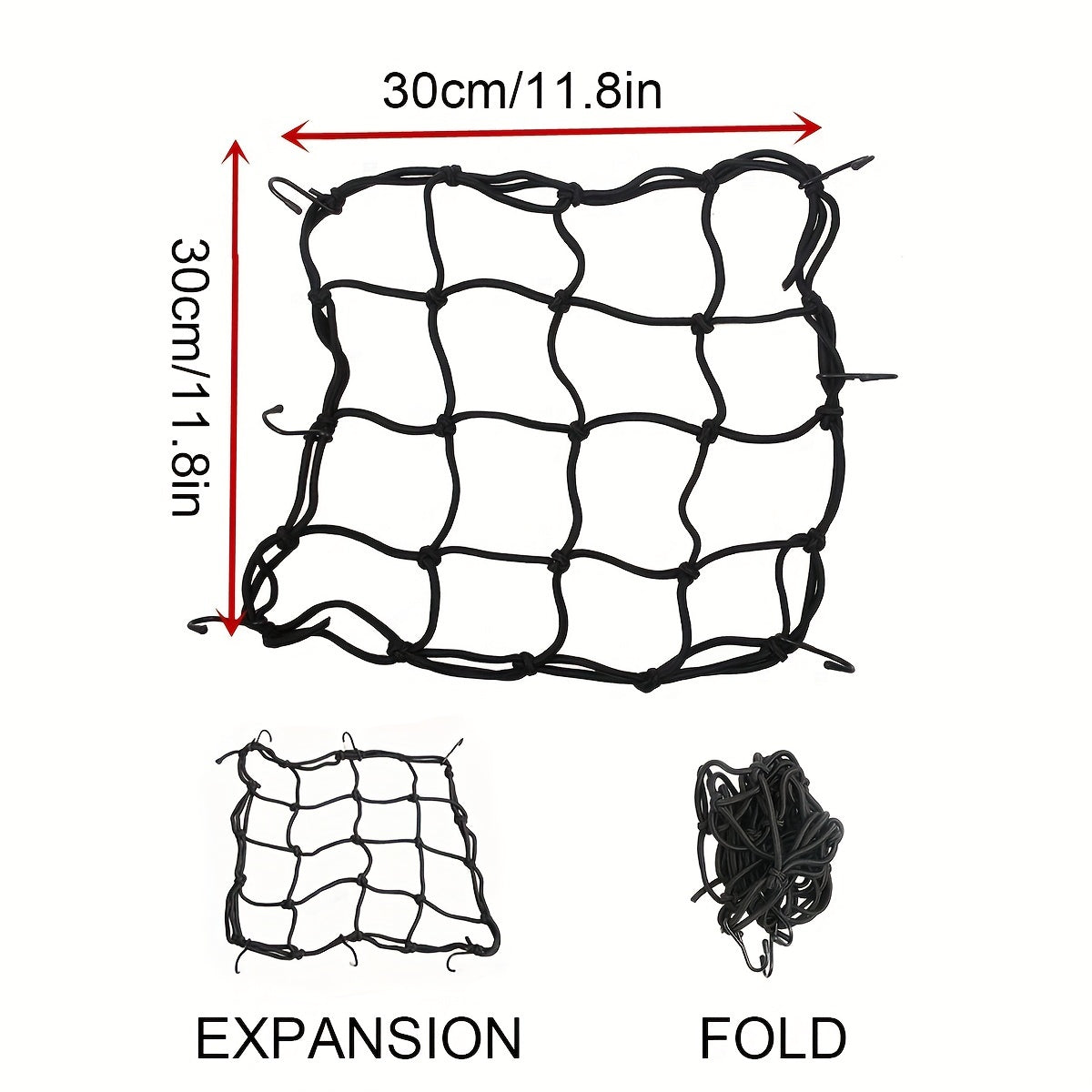 Off-Road Vehicle Luggage Net Trunk Cargo Net Safety Protective Net