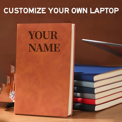 Customizable A5 Notebook with Personalized Name and Phone Number