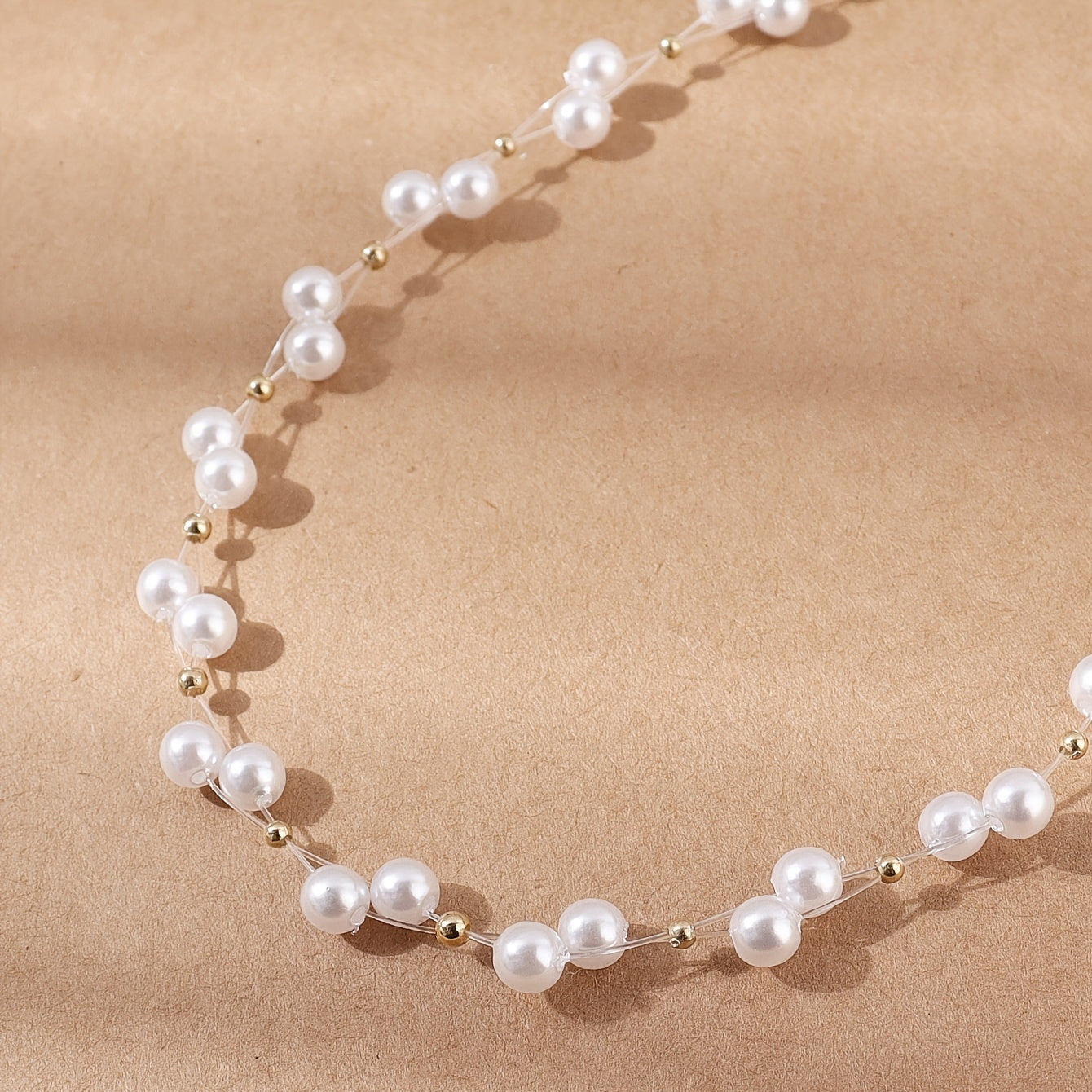 Vintage Pearl Necklace Stylish Necklace Women's Jewelry