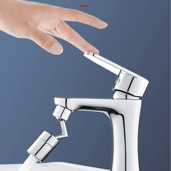 Kitchen Plastic Rotatable Faucet Sprayer Flexible Bathroom Tap Extender Adapter