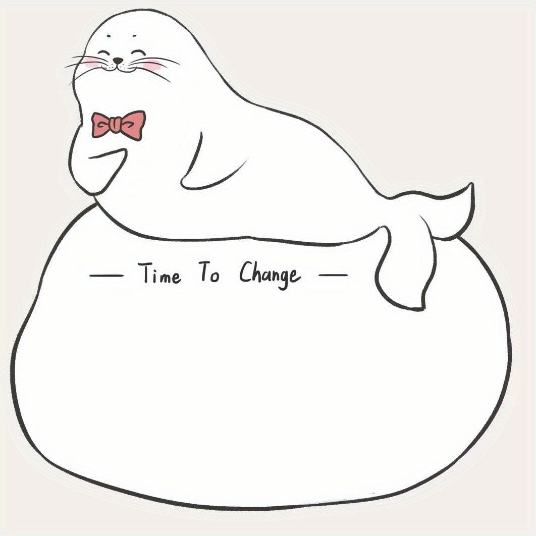 30-Pack Cartoon Seal Sticky Notes for Office and Students