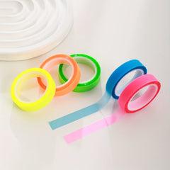 5pcs Transparent Sticky Notes Waterproof Tape DIY Decoration