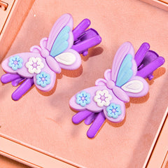 Girls Butterfly Hair Clip Hairpin Side Clip Headwear Princess Hair Accessories