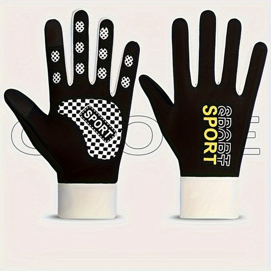 Velvet Touch Screen Windproof Coldproof Gloves for Men and Women