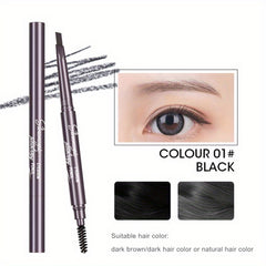 Double Ended Eyebrow Pencil Waterproof Long Lasting 5 Colors