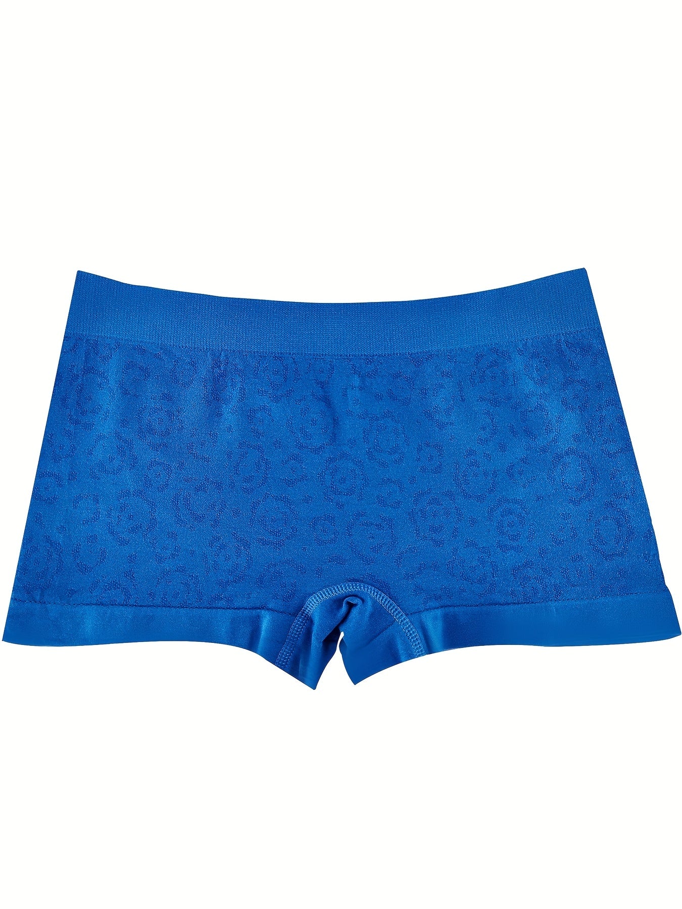 6pcs Jacquard Boyshort Panties Soft & Comfortable Seamless Panties