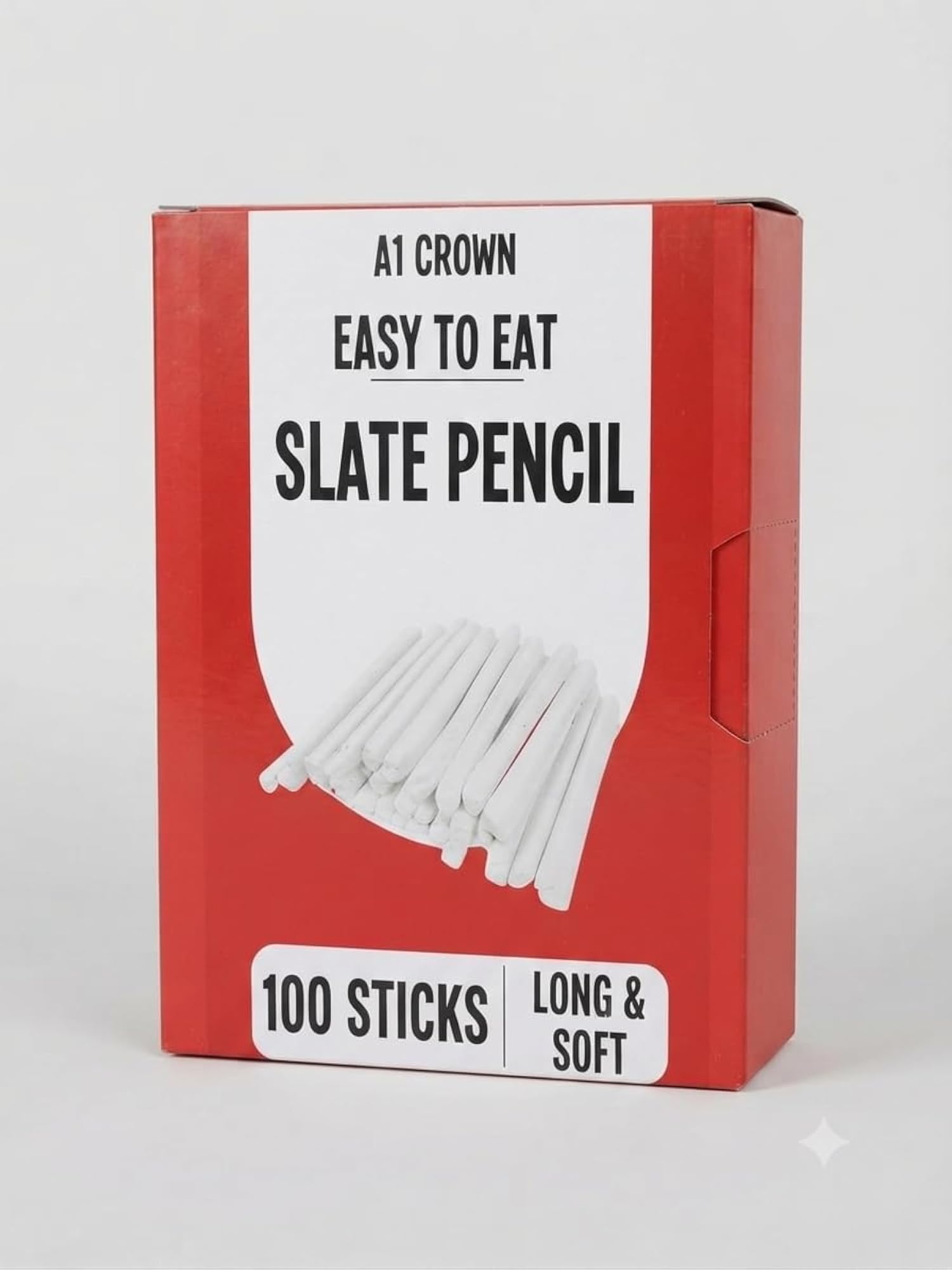 100 Pcs Slate Chalk Pencil Set for Creative Writing & Drawing – CRAZE
