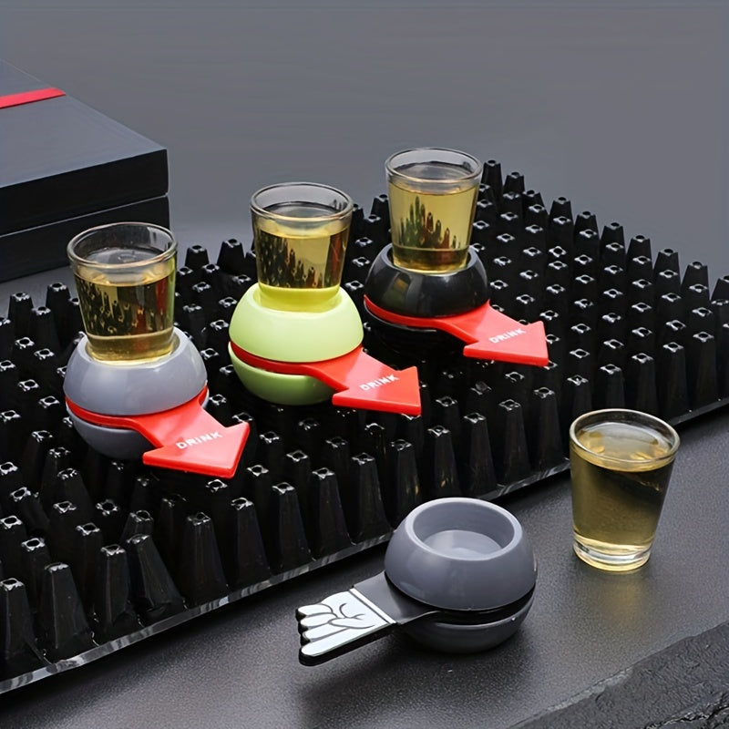 Spin The Arrow Drinking Game with Spinner Glass