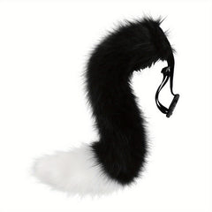 Adjustable Plush Beast Tail for Cosplay Party Props