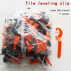 50pc Ceramic Tile Leveler Steel Needle Cross Card Magnetic Tile Leveler
