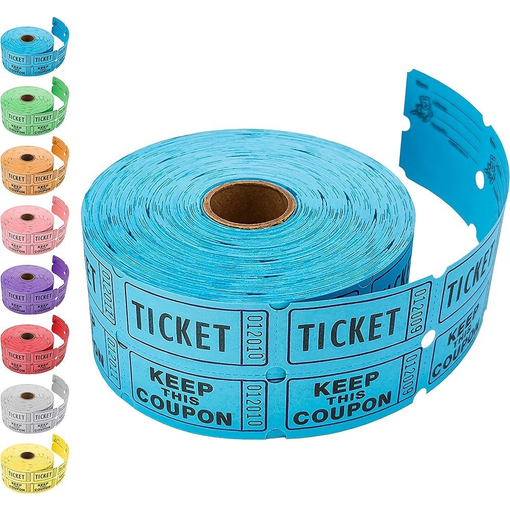 1000 Units 2000 Pieces Lottery Tickets Double Tickets Event Tickets