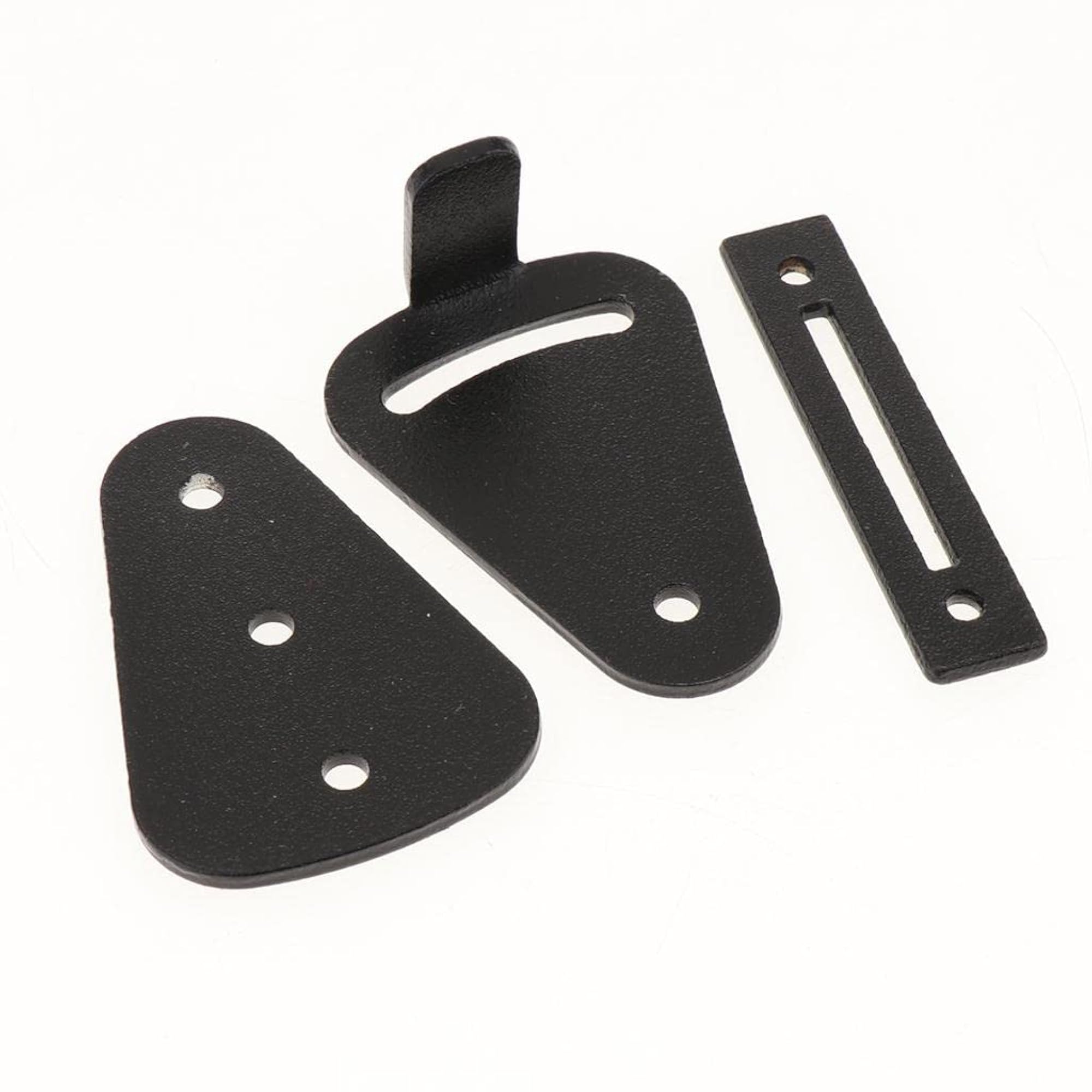 Steel Sliding Barn Wood Door Lock Pull Gate Latch, Black – CRAZE