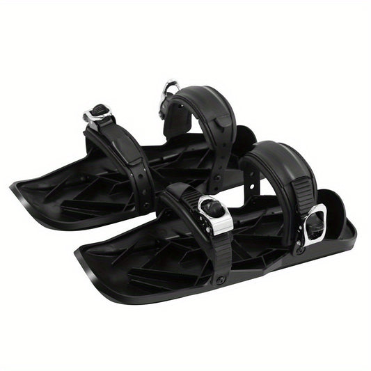 Men's Ski Skates Adjustable Buckle Snowblades Shoes