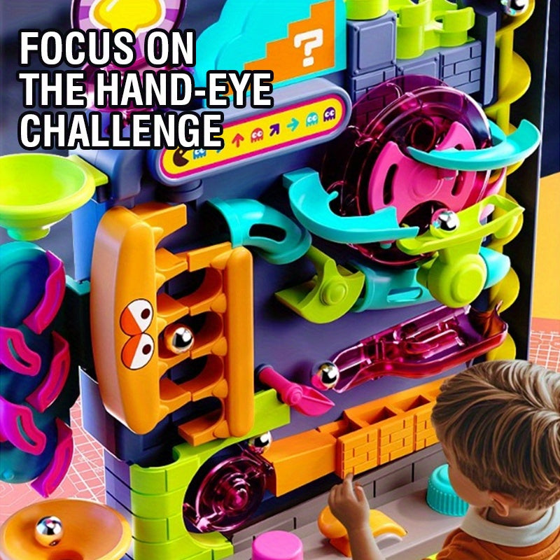 Pinball Track Educational Toys Parent Youngsters Interactive Table Games