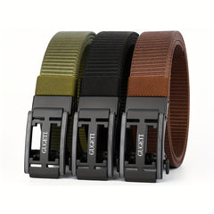 Polyester Automatic Buckle Belt for Men