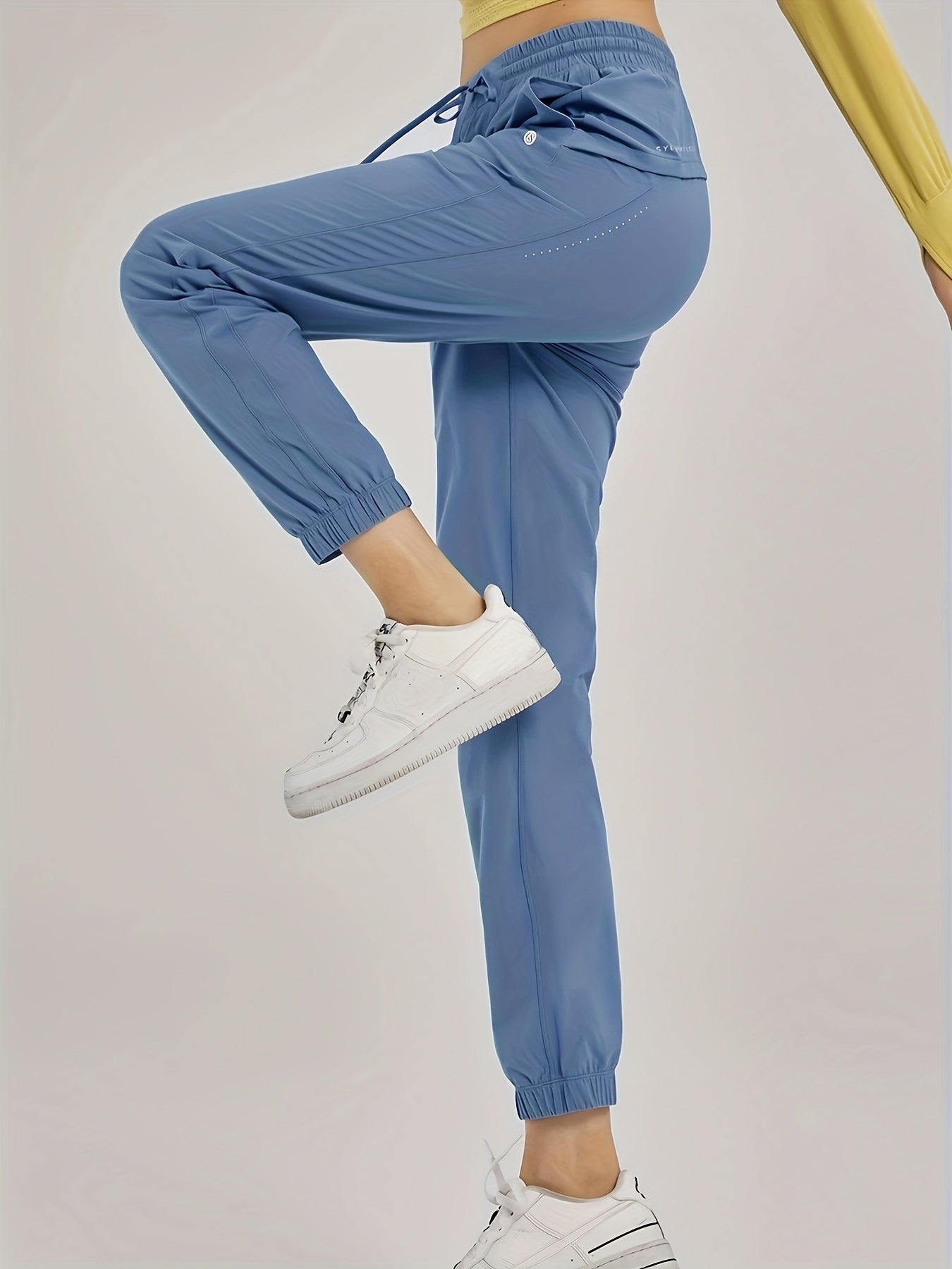 Drawstring Quick Drying Casual Pants for Women