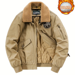 Men's Waterproof & Windproof Jacket With Detachable Lining