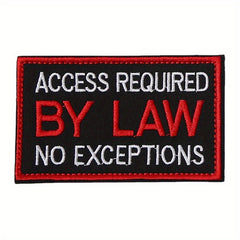 Stylish Service Dog Vest with 'Do Not Touch' Patch, Fasteners Included