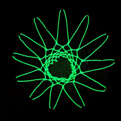 Glow in the Dark Basketball Net for Night Play