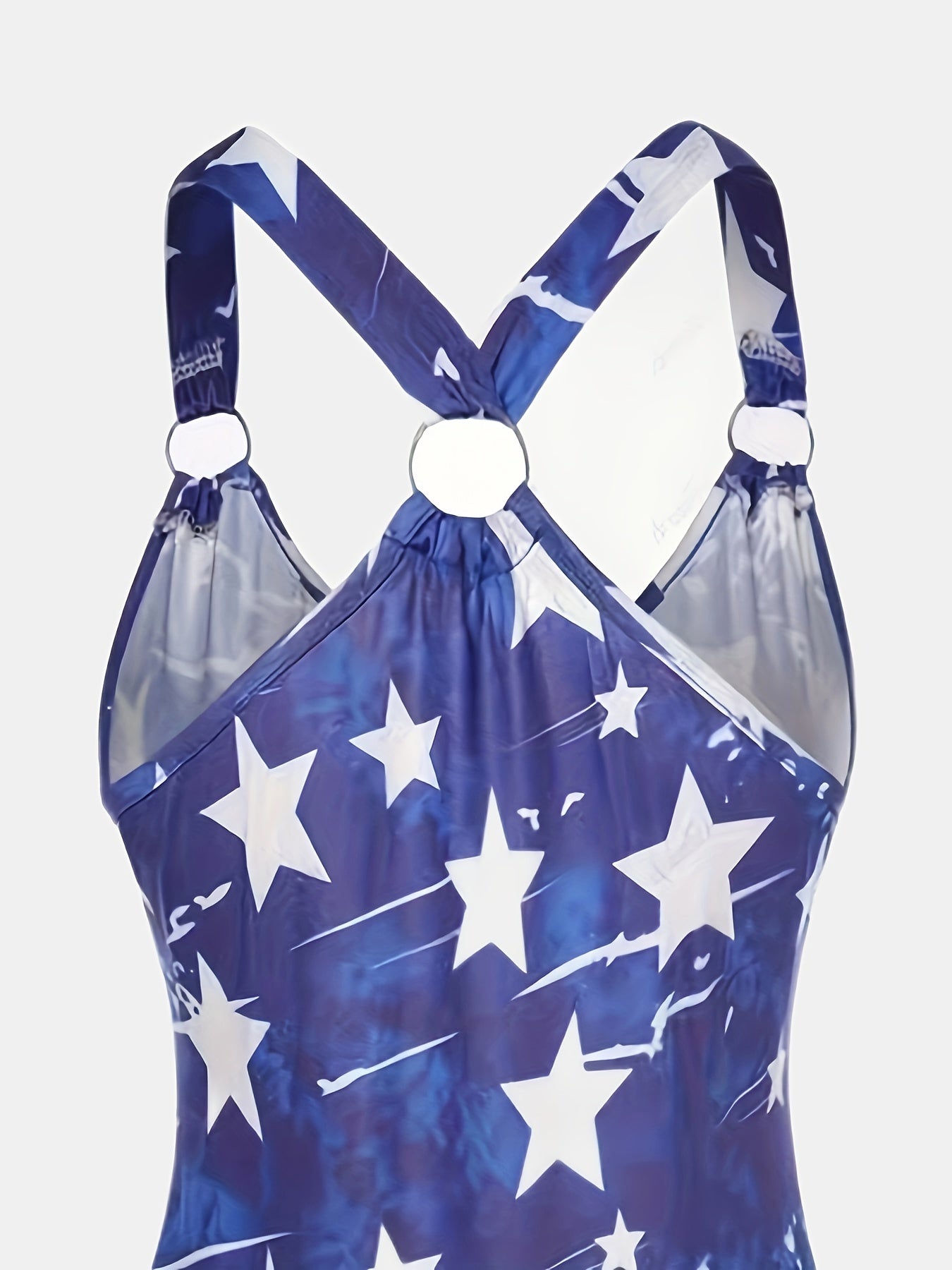 Y2K Print Crew Neck Tank Top
