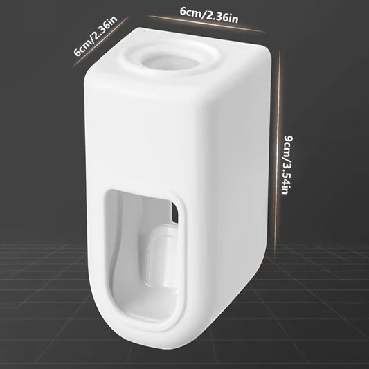 Toothpaste Dispenser Wall Mount Punch-Free Toothpaste Rack